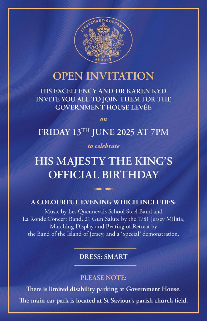 His Majesty The King's Official Birthday Invitation 2025